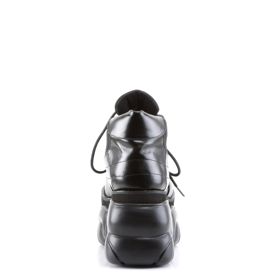 Boxer-01 Demonia Sverige Black Vegan Leather