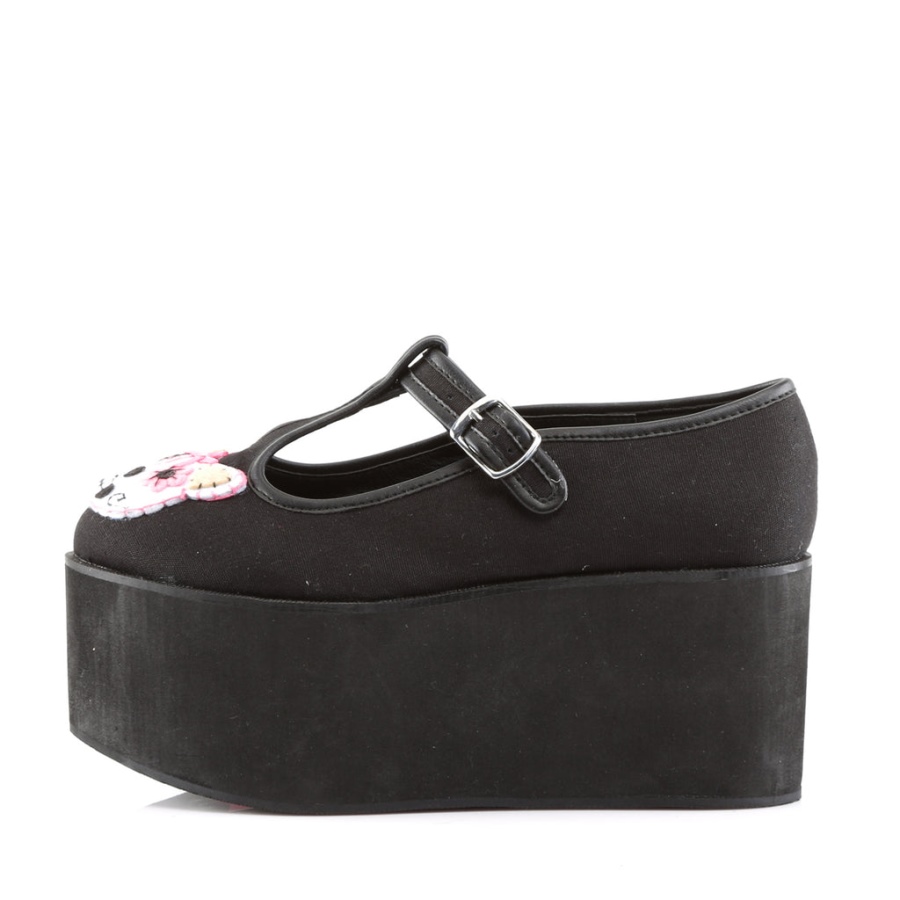 Click-04-1 Black Canvas Demonia Sverige