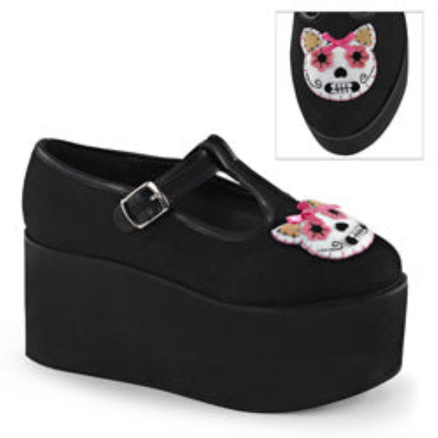 Click-04-1 Black Canvas Demonia Sverige