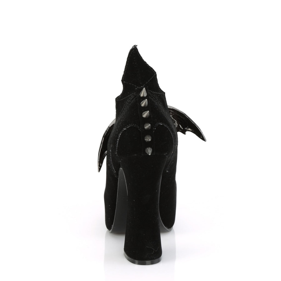 Demon-18 Black Velvet Demonia Sverige