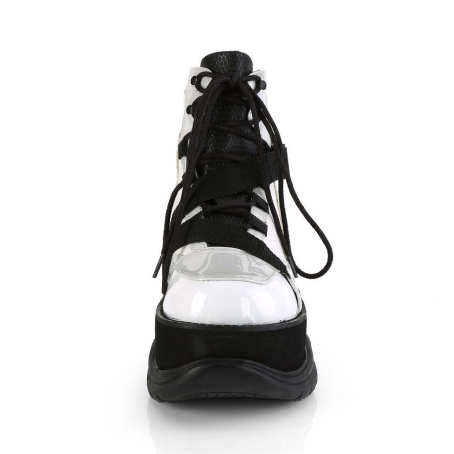 Demonia Sverige Babyrosa Vegansk Läder Ask-57