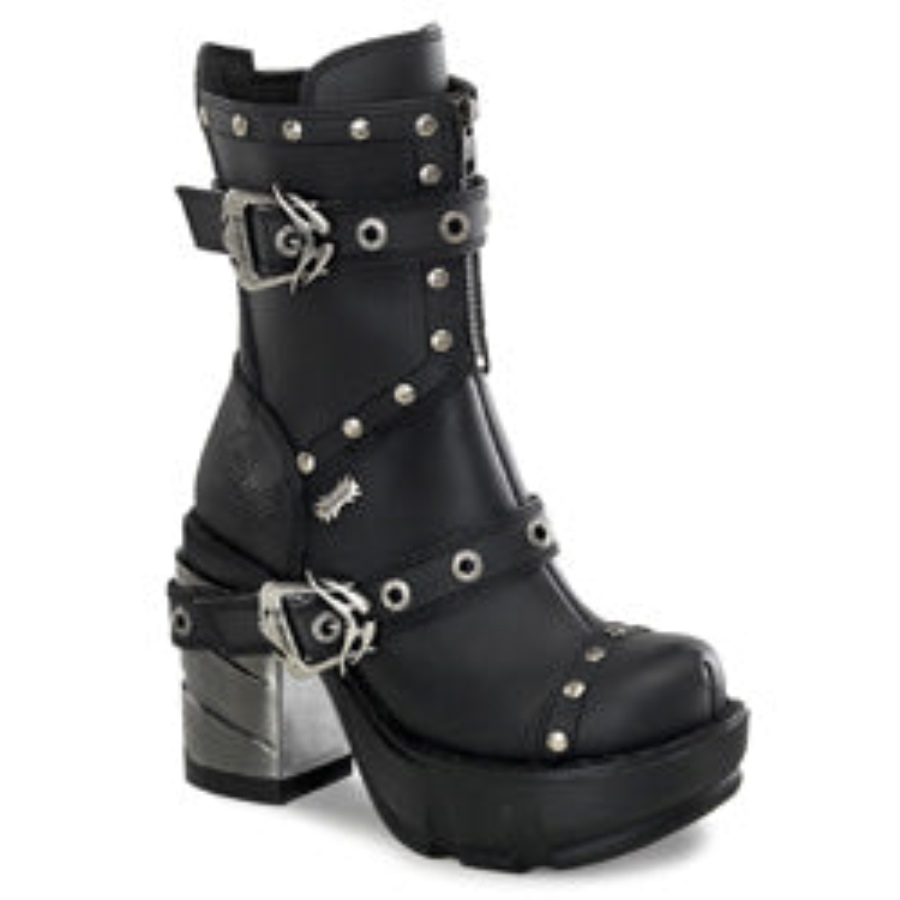 Demonia Sverige Black Canvas Deviant-107