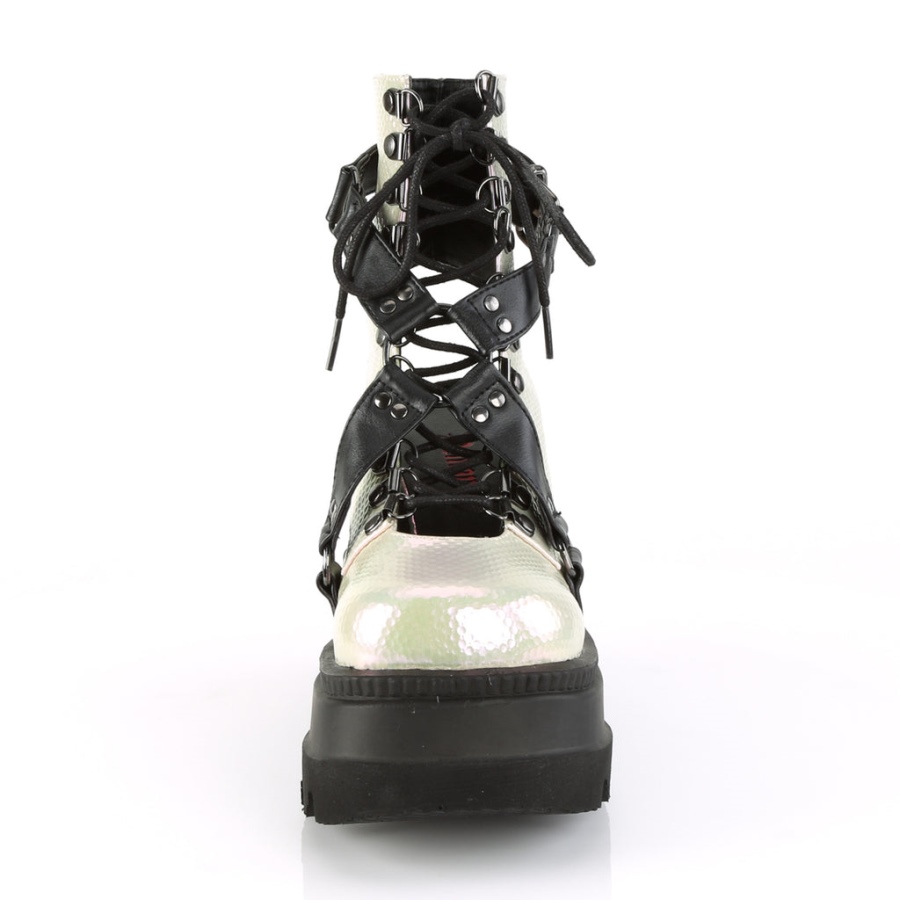 Demonia Sverige Svart Vegansk Läder Ask-100