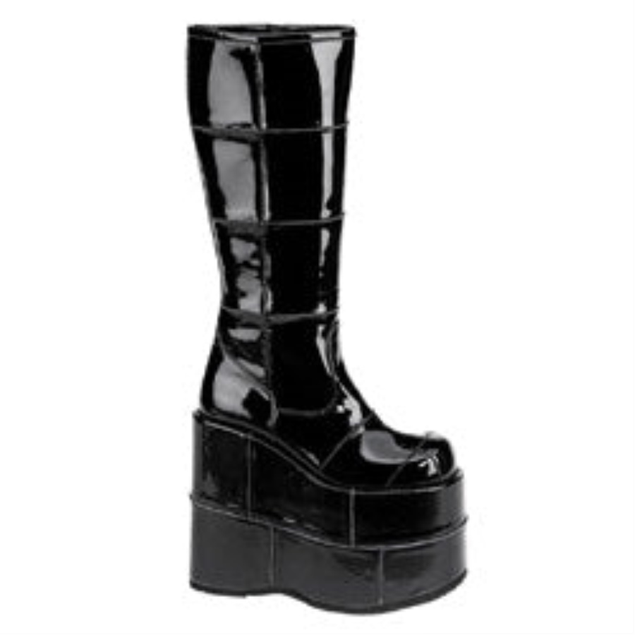 Demonia Sverige Svart Veganskt Läder Camel-280