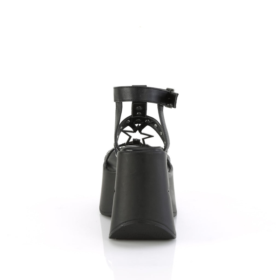 Dynamit-12 Demonia Sverige Svart Veganskt Läder