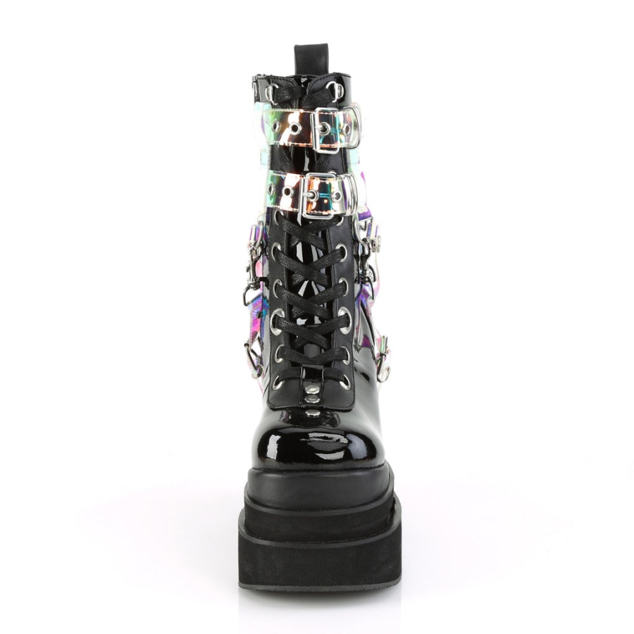 Eternal-115 Demonia Sverige Svart Veganskt Läder