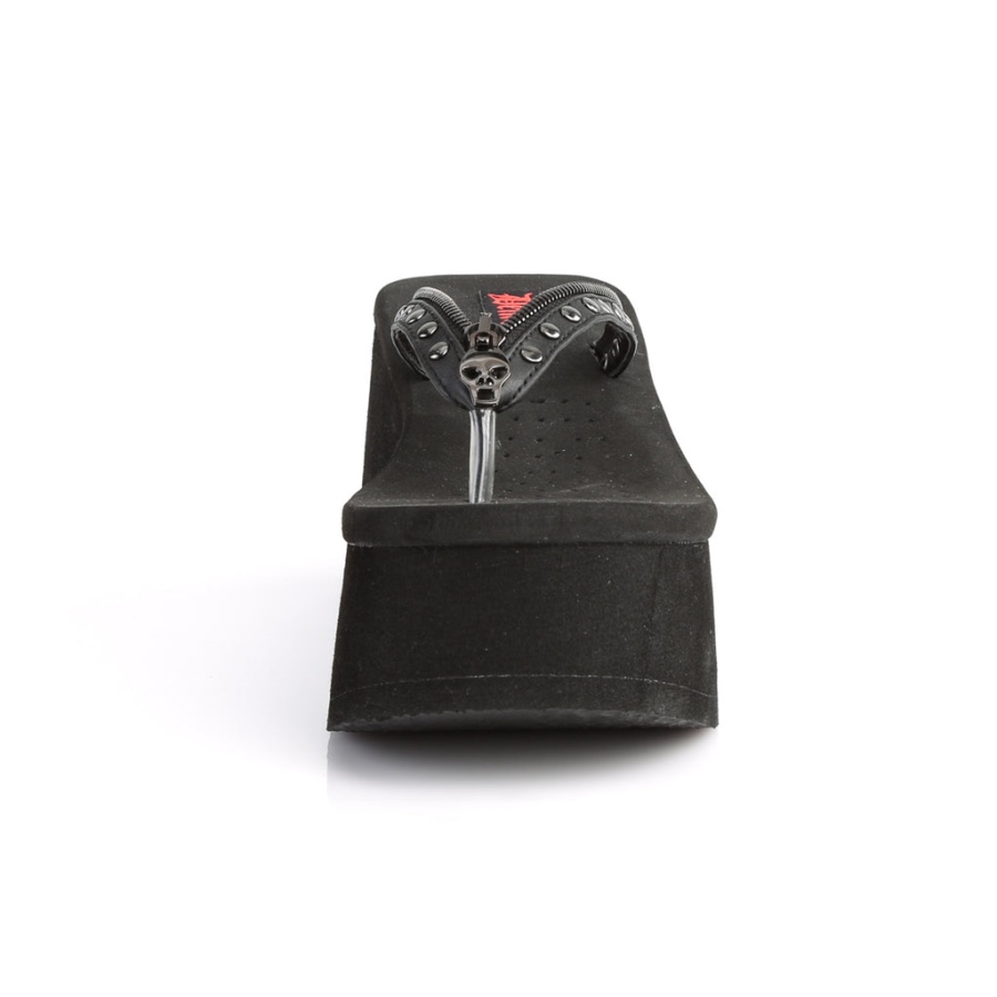 Find-33 Demonia Sverige Svart Veganskt Läder