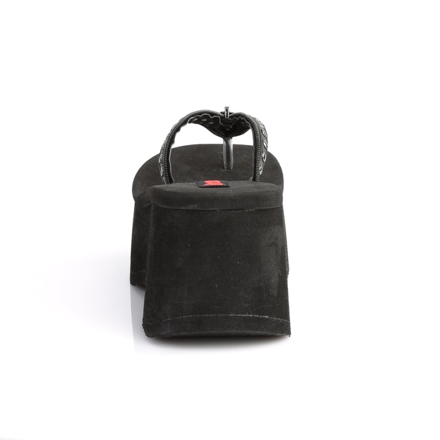 Find-33 Demonia Sverige Svart Veganskt Läder