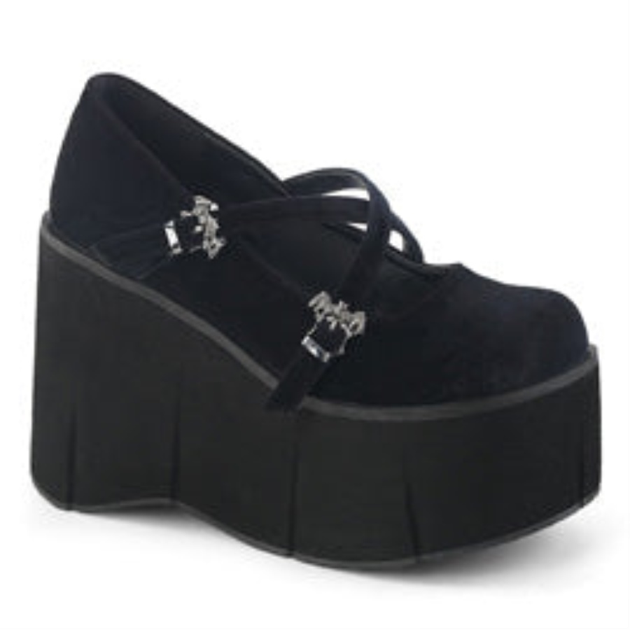 Kera-10 Black Velvet Demonia Sverige