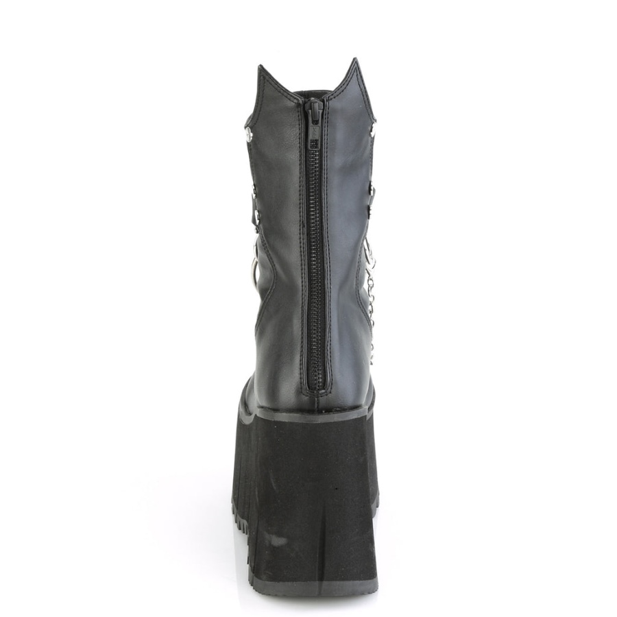 Kera-130 Demonia Sverige Black Vegan Leather
