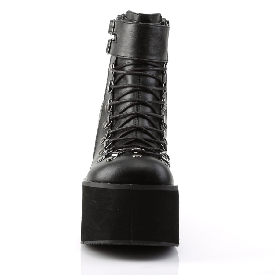Kera-21 Black Vegan Leather Demonia Sverige
