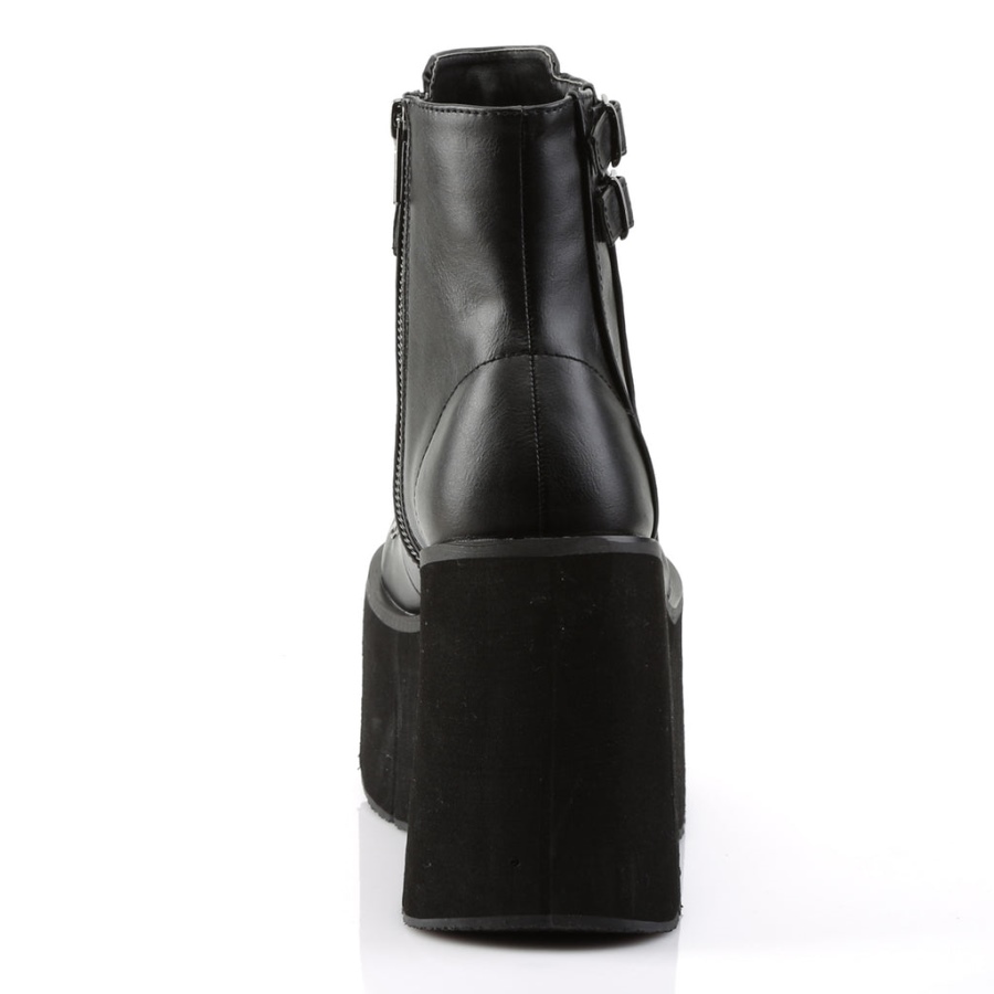 Kera-21 Black Vegan Leather Demonia Sverige