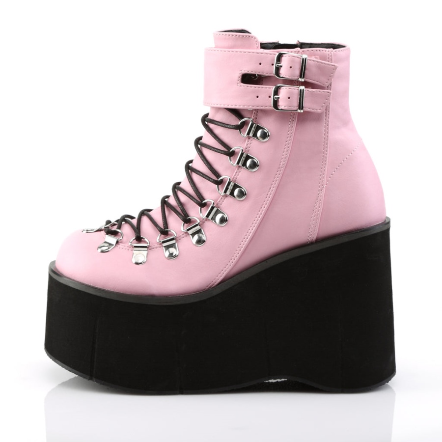 Kera-21 Demonia Sverige Baby Pink Vegan Leather