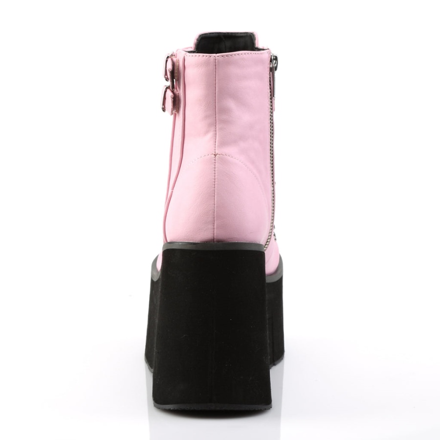 Kera-21 Demonia Sverige Baby Pink Vegan Leather