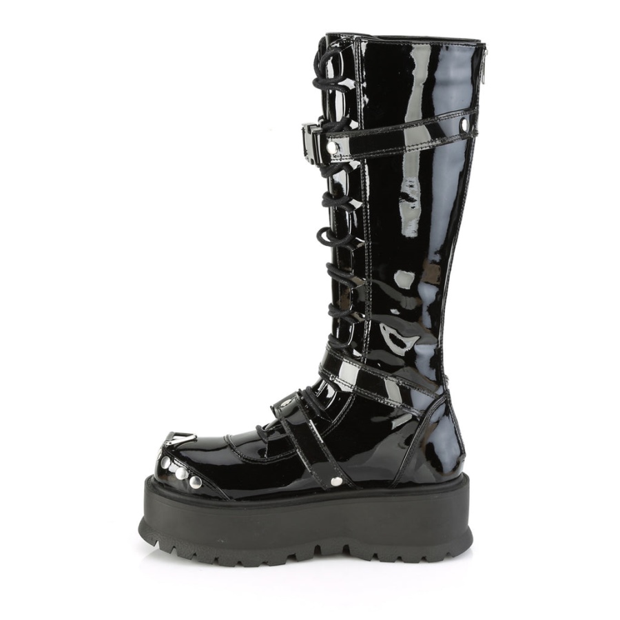 Slacker-260 Demonia Sverige Black Patent