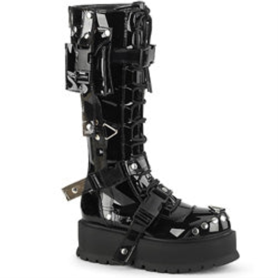 Slacker-260 Demonia Sverige Black Patent