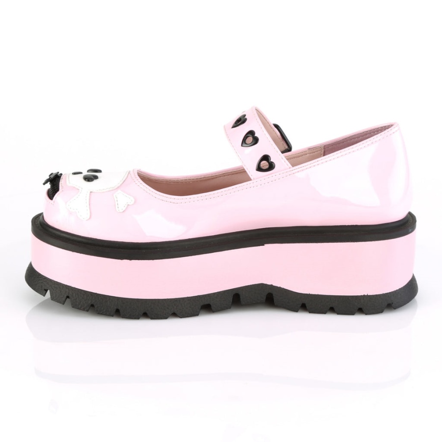 Slacker-27 Baby Pink Hologram Demonia Sverige
