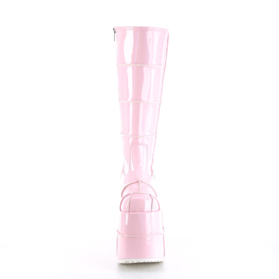 Stack-301 Baby Pink Hologram Demonia Sverige