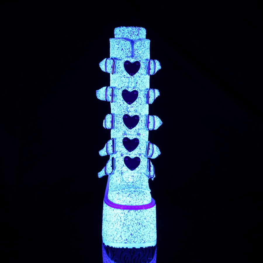 Gunga-230g Vit Multi Glitter Demonia Sverige