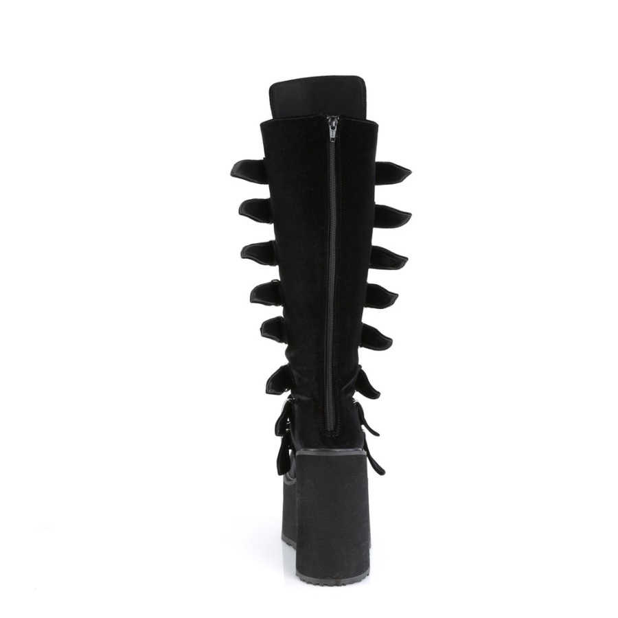 Swing-815 Black Velvet Demonia Sverige