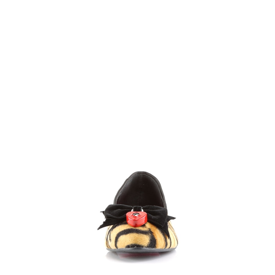 Vail-02 Tigertryck Faux Hair Demonia Sverige