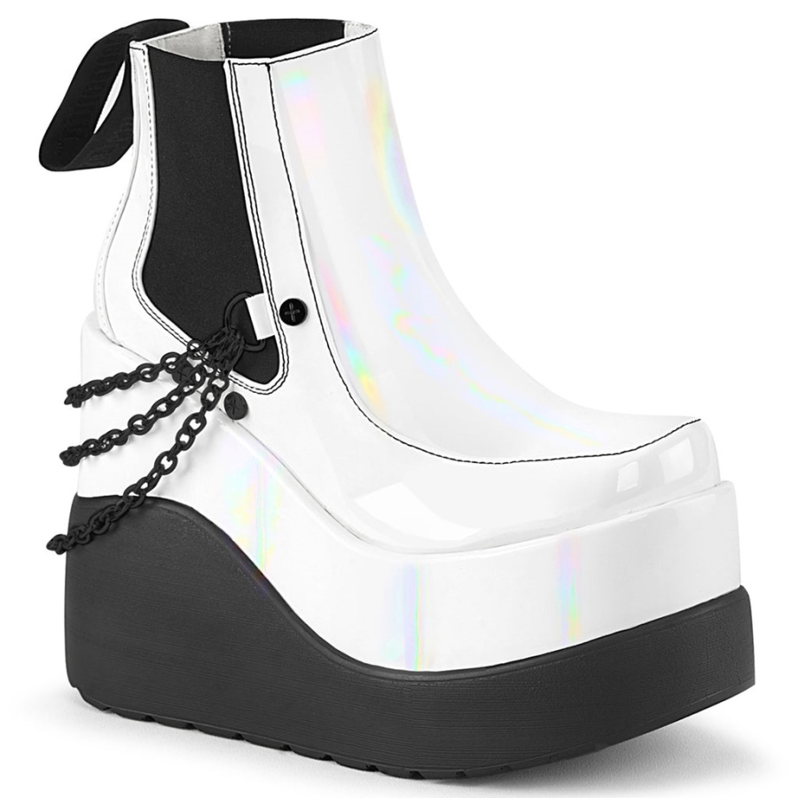 Void-50 White Holo Patent Demonia Sverige